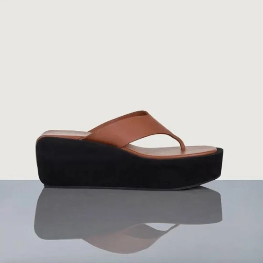 Frame Le Ocean Platform Wedge‎ Sandal